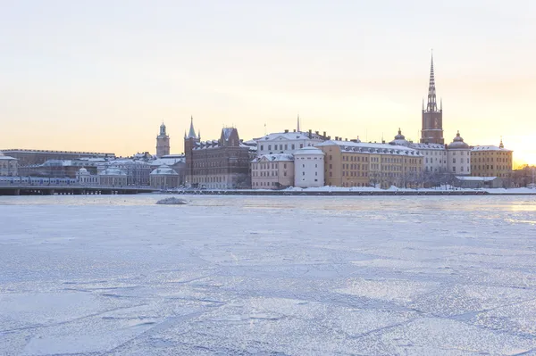 Tukholma talvi — kuvapankkivalokuva