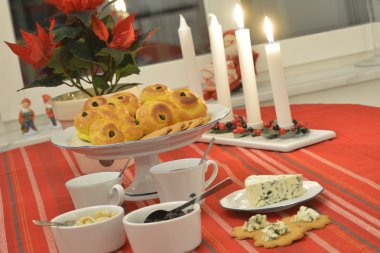 Swedish advent celebration clipart