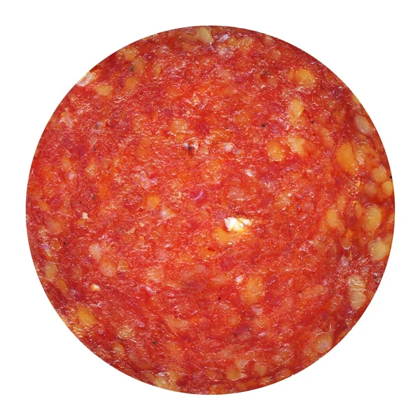 Paprika salami — Stockfoto