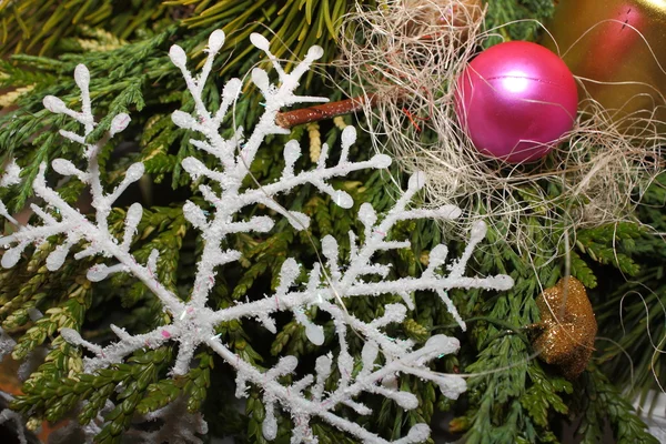 Fiocco di neve di Natale — Foto Stock