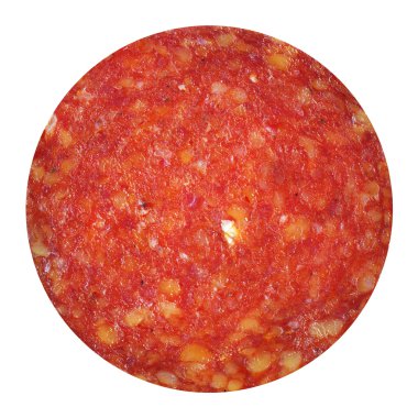 kırmızı biber, salam