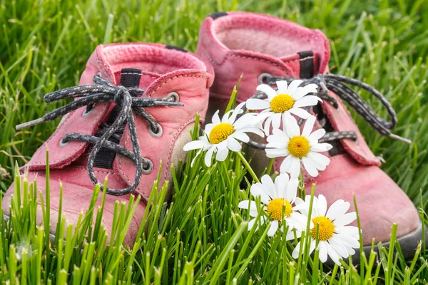 Baby slofjes — Stockfoto