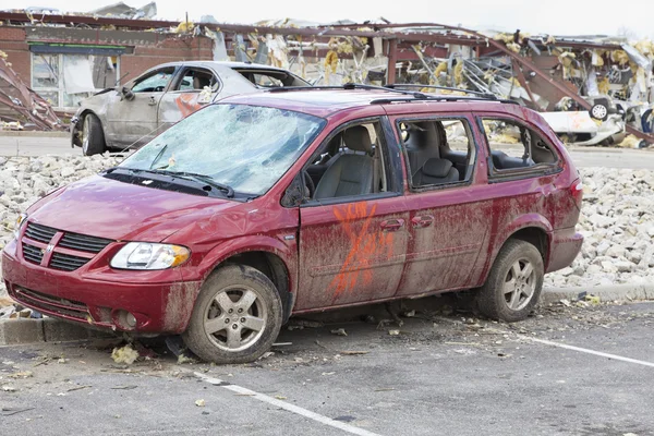 Repercusiones del tornado en Henryville, Indiana —  Fotos de Stock