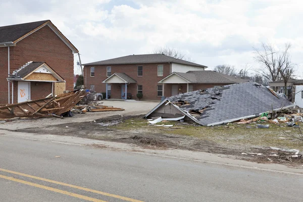 Tornado nasleep in henryville, indiana — Stockfoto