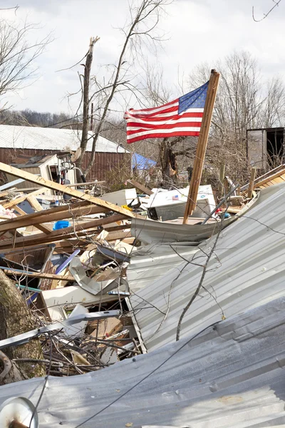 Kasırga sonrasında henryville, Indiana — Stok fotoğraf