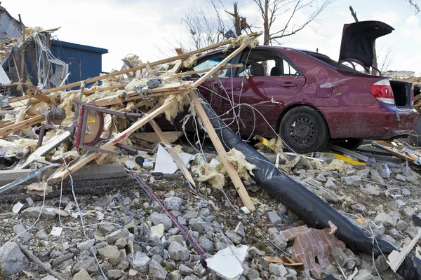 Kasırga sonrasında henryville, Indiana — Stok fotoğraf