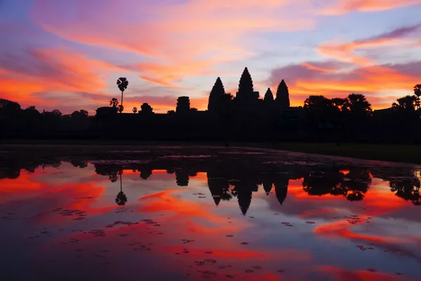 Angkor wat napkelte — Stock Fotó