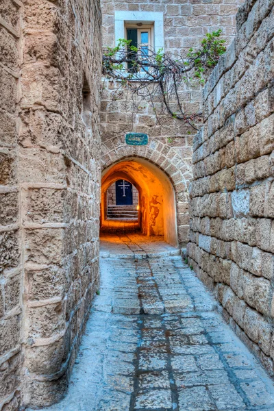 Strada in pietra — Foto Stock