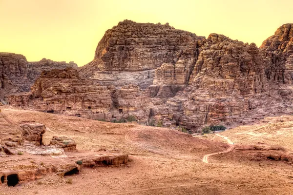 Tumbas de Petra — Foto de Stock