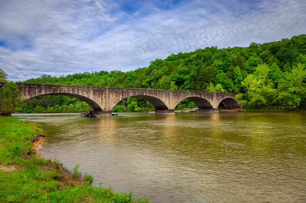 Ponte sul fiume Cumberland — Foto Stock