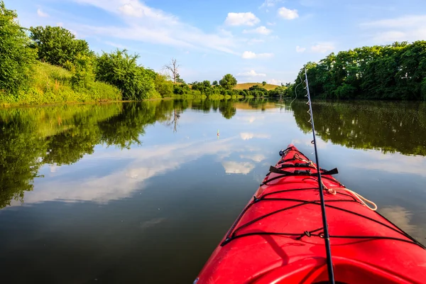 Pesca en el lago — Foto de Stock