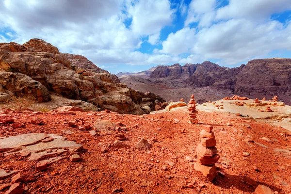 Deserto giordano — Foto Stock