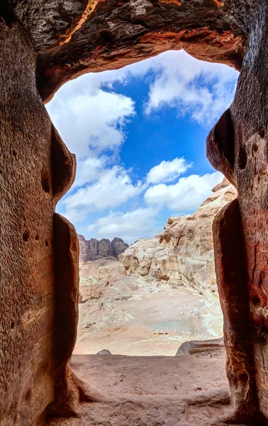 Tomba a Petra — Foto Stock