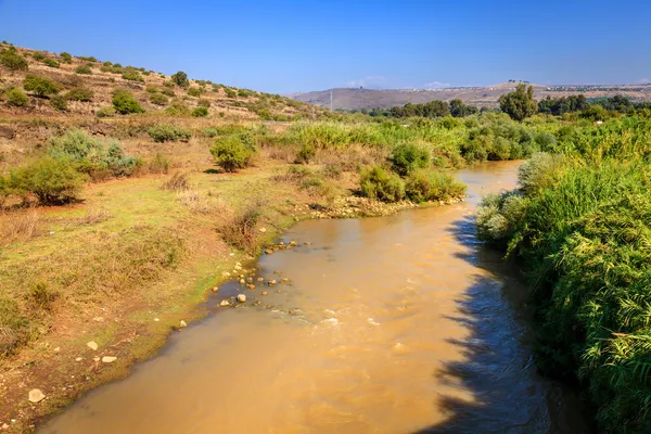 Река Иордан — стоковое фото