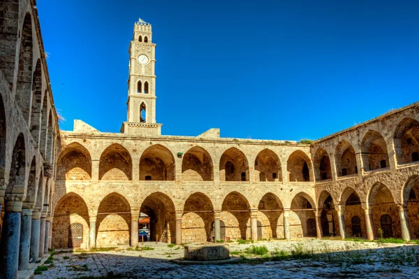 Han el-umdan Gebäude in akko — Stockfoto