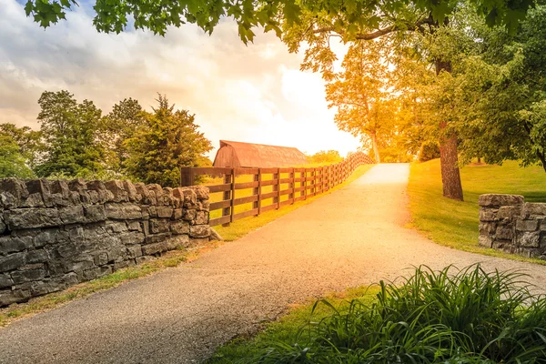 Land gränd — Stockfoto