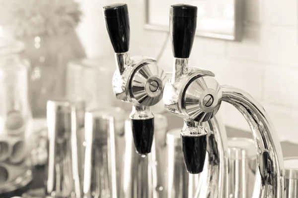 Soda Fountain Nozzles — Stock Photo, Image