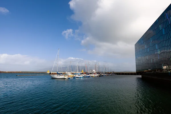 Marina de Reykjavik — Fotografia de Stock