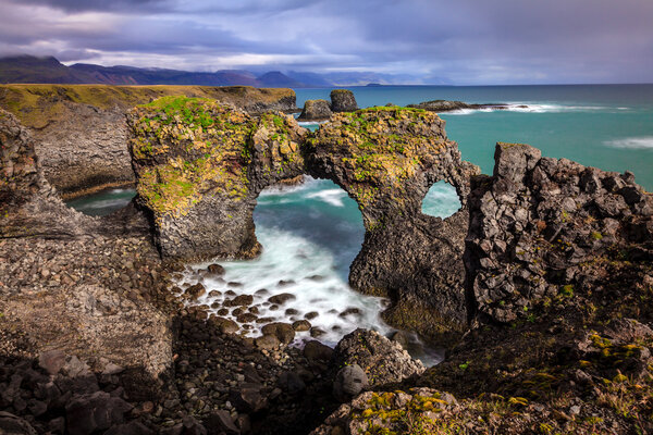 Londrangar Basalt Cliffs