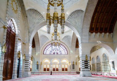 4 Aralık 2016, Muscat, Umman: Muscat, Umman 'daki Cami Muhammed el-Emin' in Dua Salonu