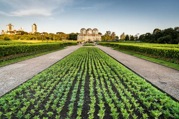 French Gardens Greenhouse Botanical Garden Curitiba Brazil — Stock Photo, Image