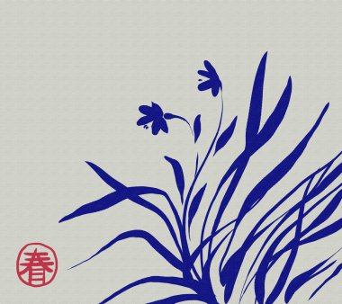 Asya bahar çiçekleri