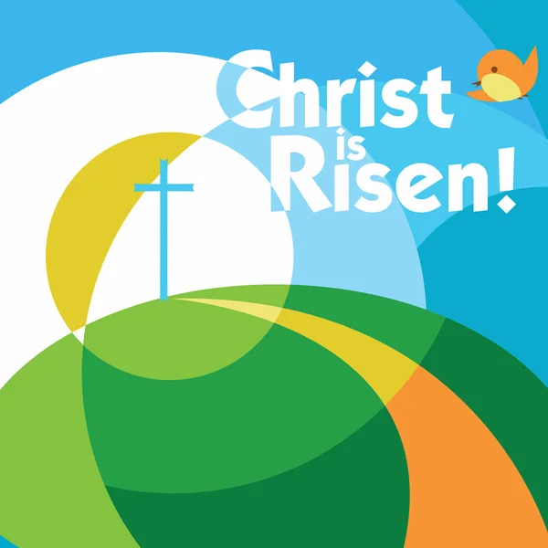 Christ is risen — Stock Vector