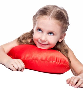 Yastığın üzerinde