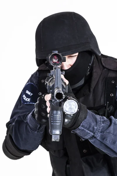 Oficial da SWAT — Fotografia de Stock