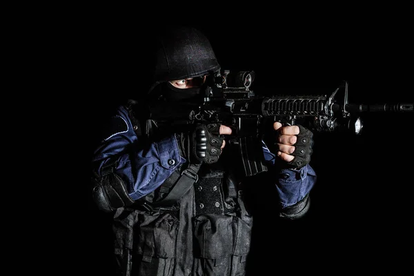 Ufficiale SWAT — Foto Stock