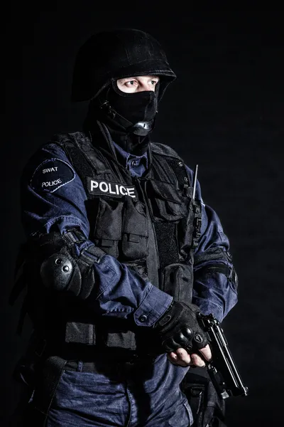 SWAT officer — Stockfoto