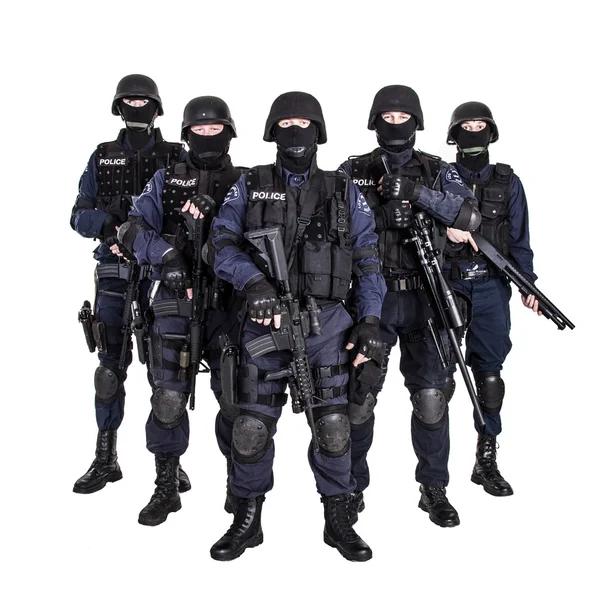 Equipo SWAT — Foto de Stock