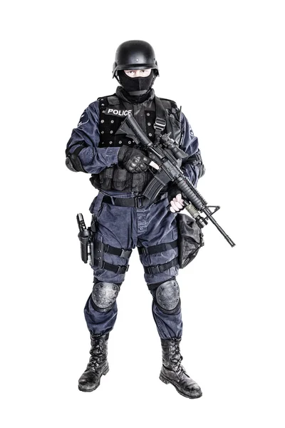 Ufficiale SWAT — Foto Stock