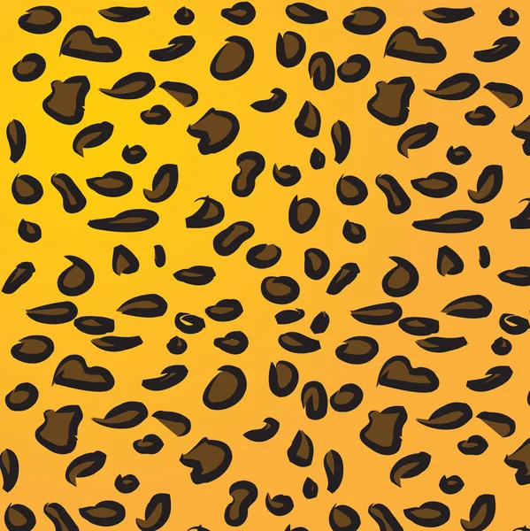 arka plan ile hayvan cilt vektör çizim