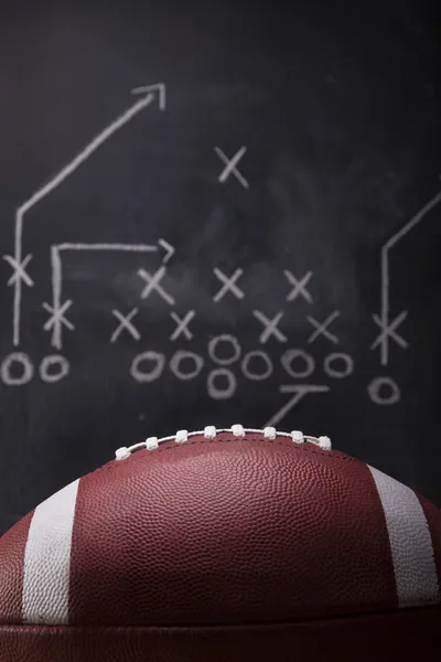 Football Game Plan — Stock Photo, Image