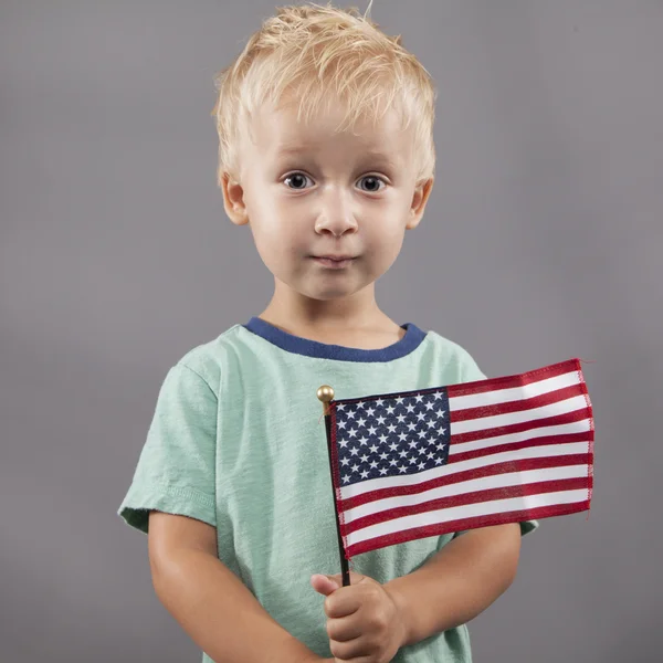 Onschuldige trots american — Stockfoto