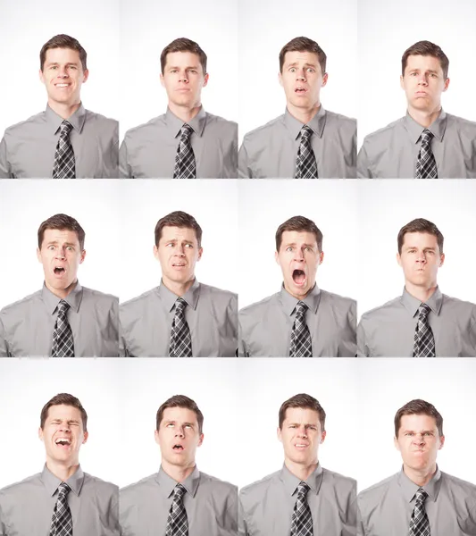 One Dozen Expressions — Stock Photo, Image