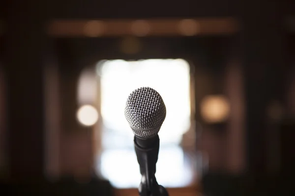 Single Microphone with Bocca — Stock Photo, Image