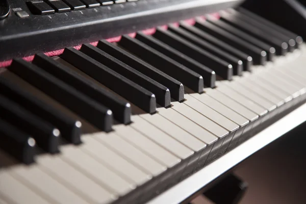 Piano Keys Close Up — Stock Photo, Image
