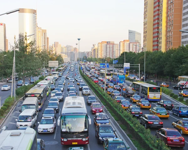 北京を忙しい道路北京は、 ストック画像
