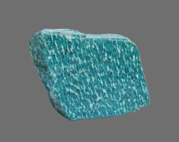 Collecte de minéraux -amazonite — Photo