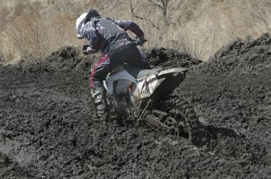 bir yarış bisiklet Motocross
