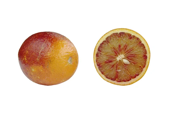 Kan kırmızı portakal dilim — Stok fotoğraf