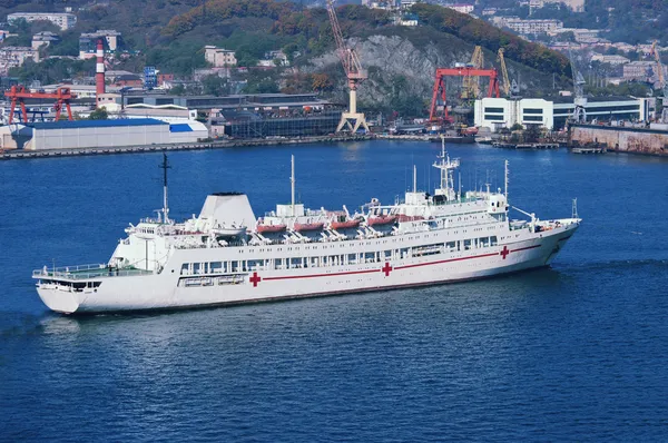 Hospital ship — Stock Photo, Image