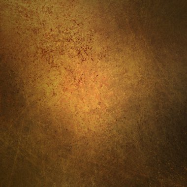 gold brown background texture with black vignette frame warm color and vintage grunge background texture clipart