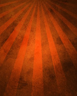 Turuncu retro yıldız patlaması veya sunburst desen arka plan soyut doku