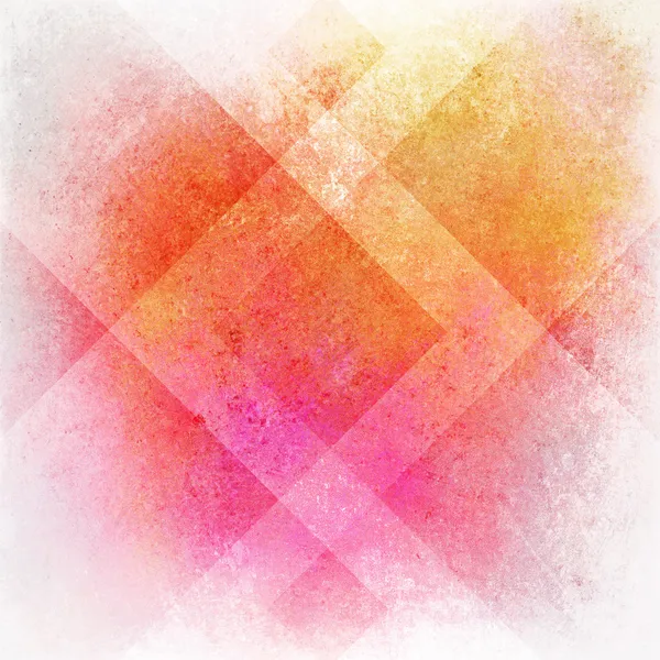 Abstrakte rosa Hintergrund oder orange gelb Hintergrund auf weißem, alten warmen Fleck Fleck Vintage Grunge Hintergrundtextur auf bunt karierten Kunst Hintergrund Block Layout-Design, mehrfarbige Hintergrundpapier — Stockfoto