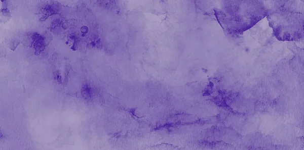 Pastelově Fialová Akvarel Pozadí Textura Zrno Staré Vinobraní Grunge Textury — Stock fotografie