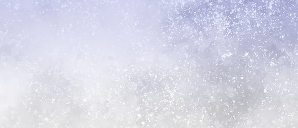 Fehér Kék Karácsonyi Háttér Elvont Eső Téli Festett Fröccsenés Textúra — Stock Fotó