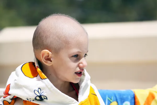 Cancer child — Stock Photo, Image